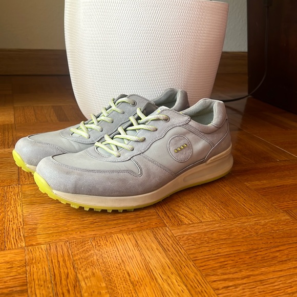 New without tags  Ecco Hydromax E-DTS Mens Golf Shoes Leather US 43 Extra Width - Picture 1 of 5